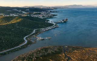 Boğaziçi Bodrum ulaşım rotası ve sahil yolu